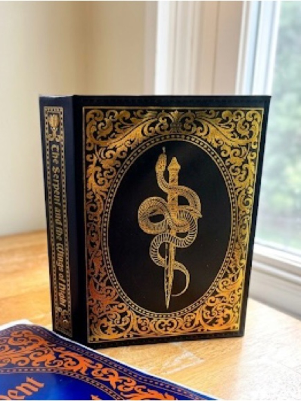 Bookish Box Serpent & Wings of Night Jewelry Book | Fantasy Earrings Holder